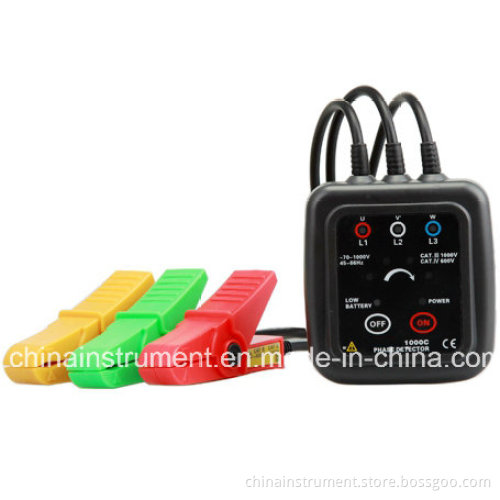 Gd-1000c Non-Contact Phase Sequence Meter